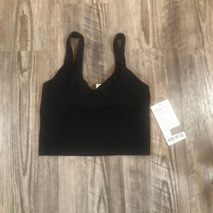 NWT lululemon grid texture scoop neck yoga tank